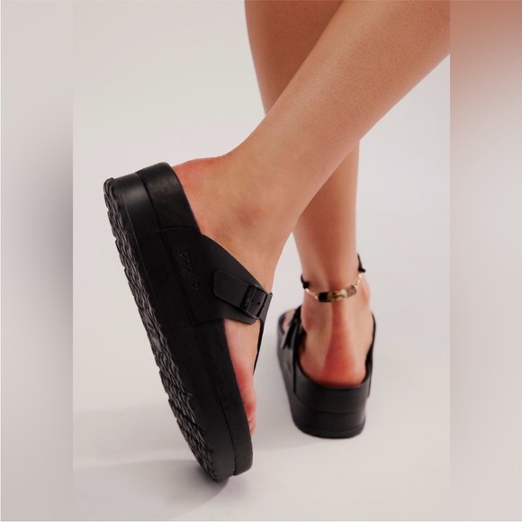 Birkenstock Gizeh PAP Flex Platform Leather Sandals Size 7 NWT - Picture 4 of 17